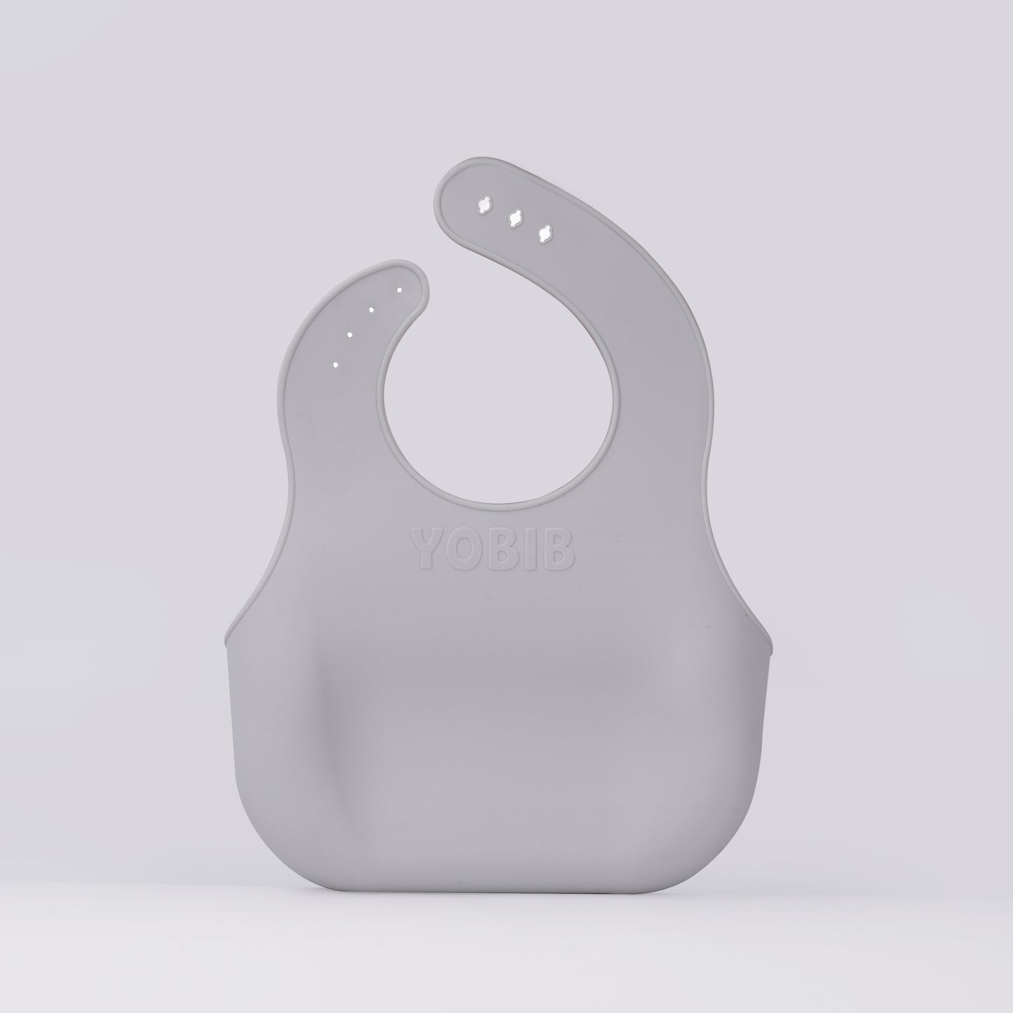 YOBIB Travel Bib - Grey